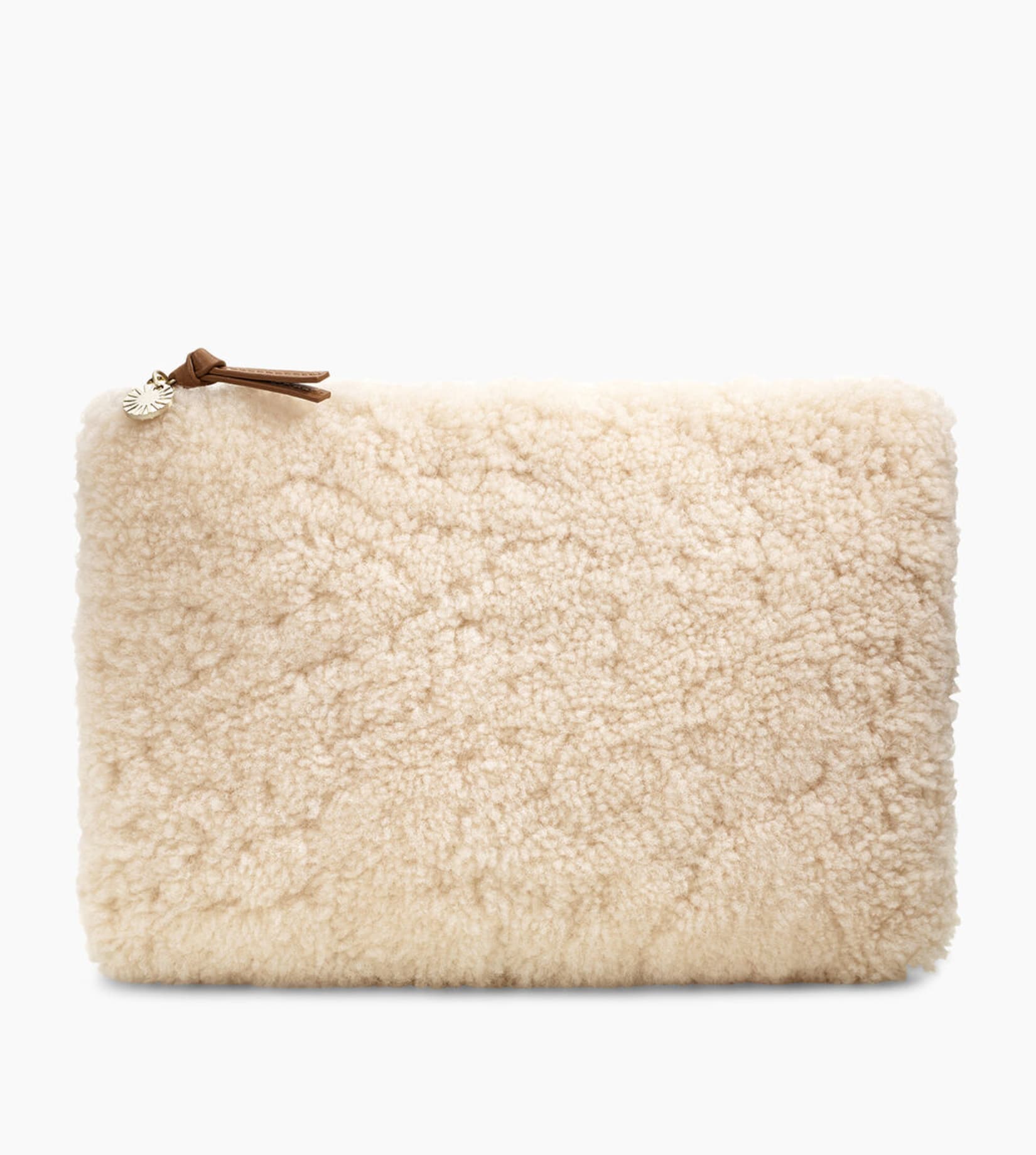 Large Zip Pouch Sheepskin